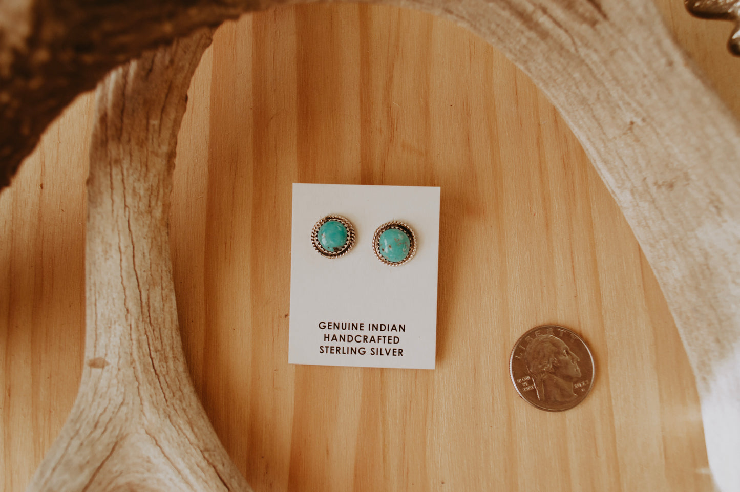 Turquoise Post Earrings