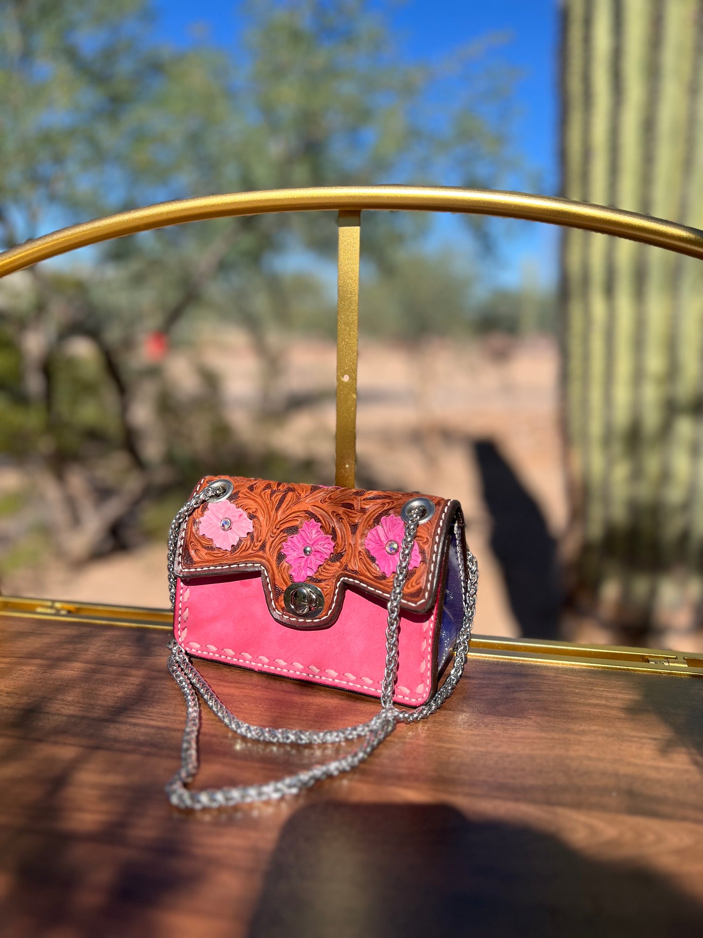 Cowgirl Stadium Bag - Pink