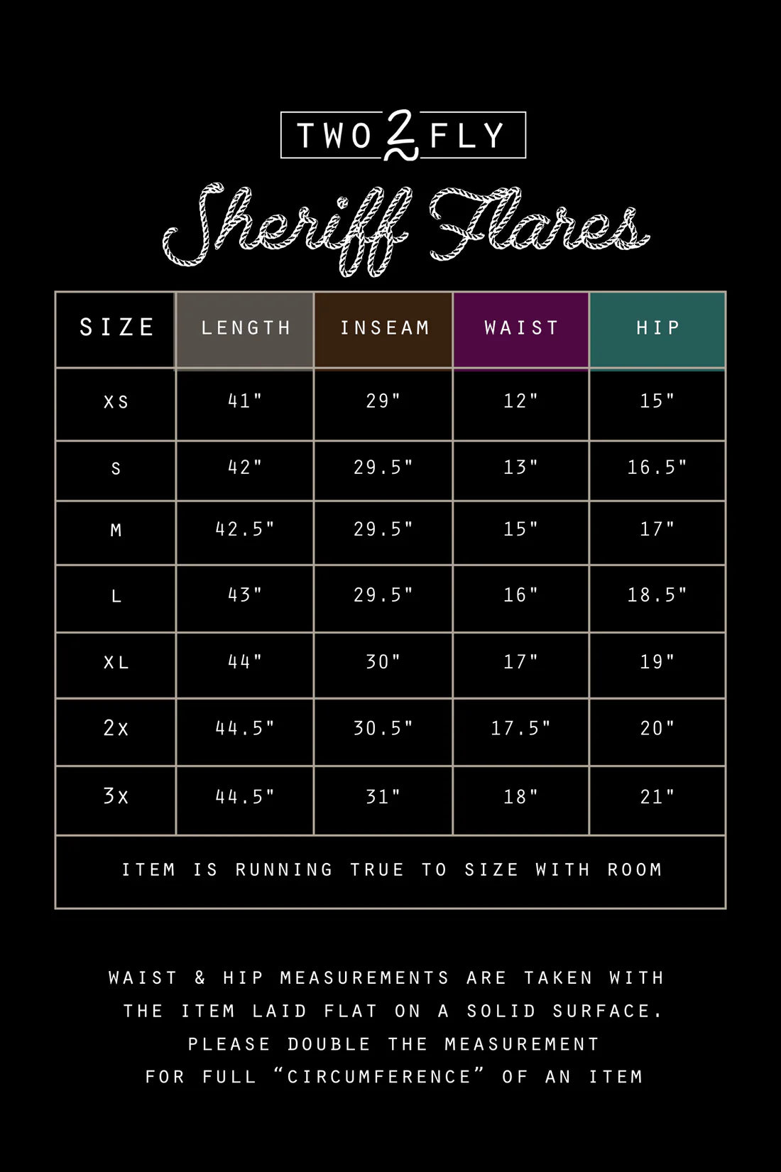 Sheriff Flares