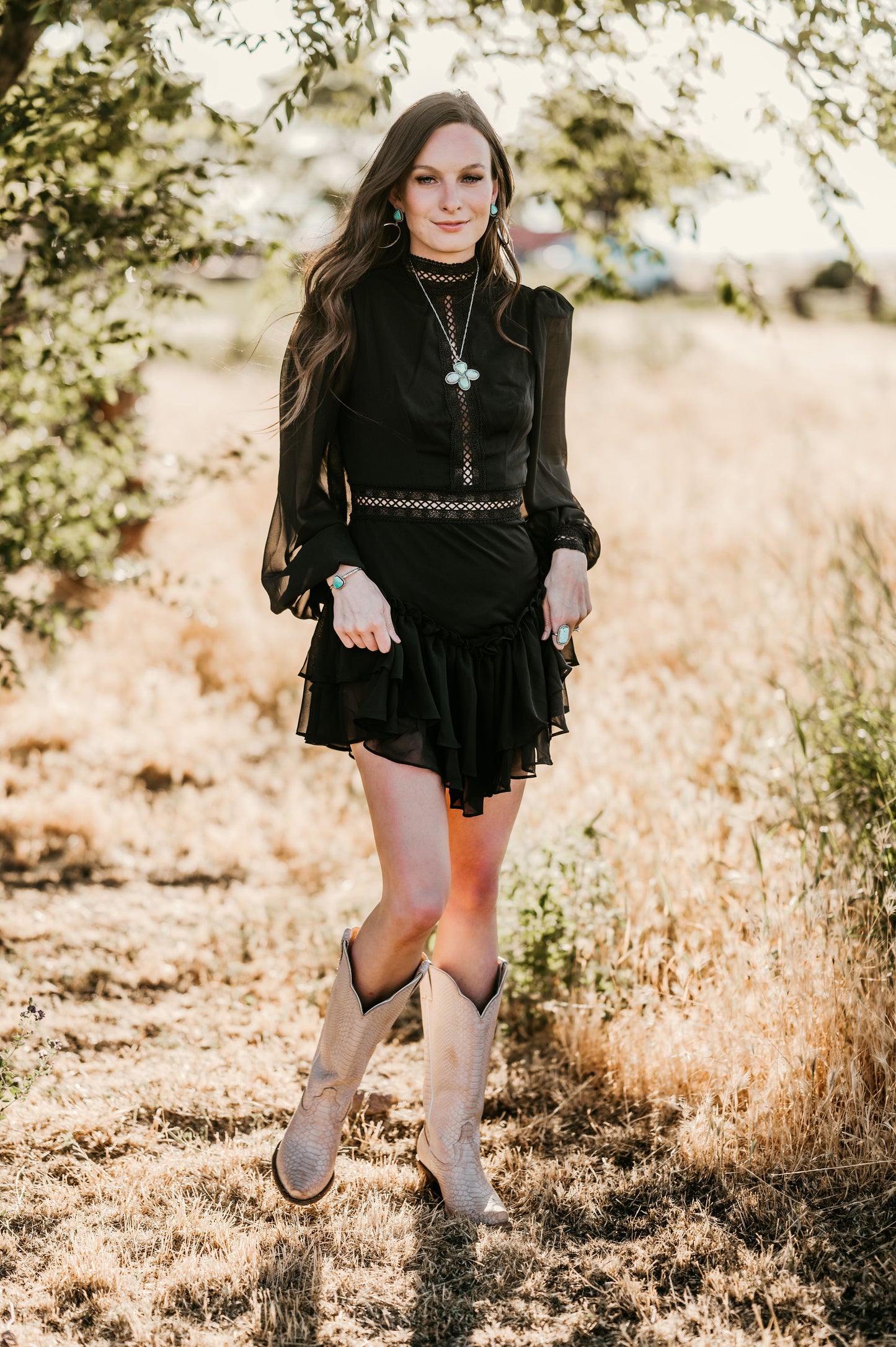 Alli V Dress