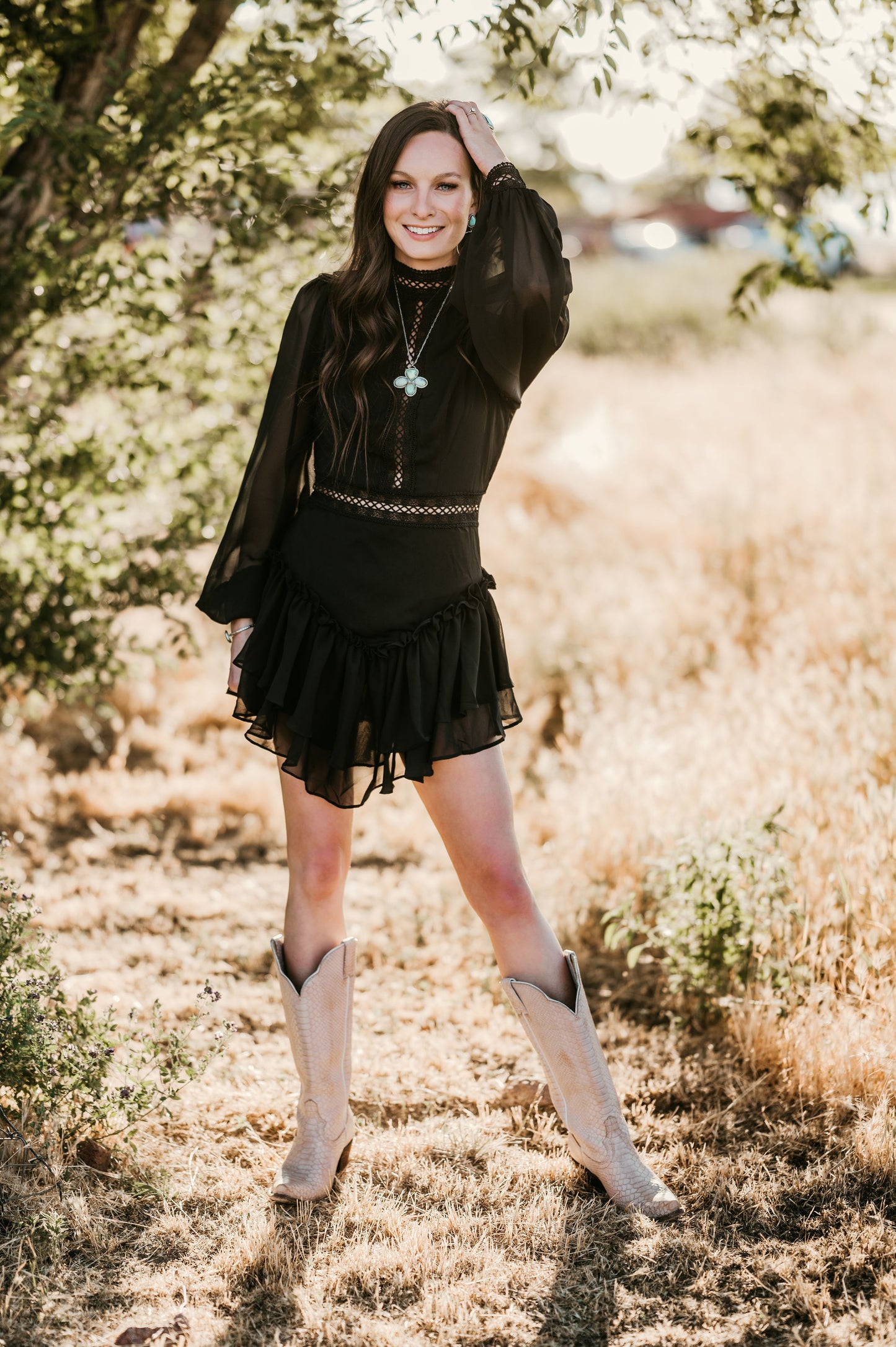 Alli V Dress