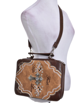Cross Wings Bible Case