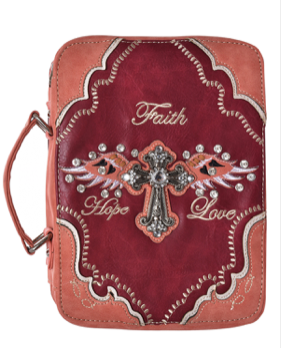 Cross Wings Bible Case