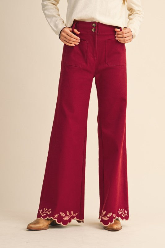 Andy Embroidered Pant