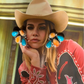 Spiny Oyster and Kingman Cluster Studs - By Marcelia James
