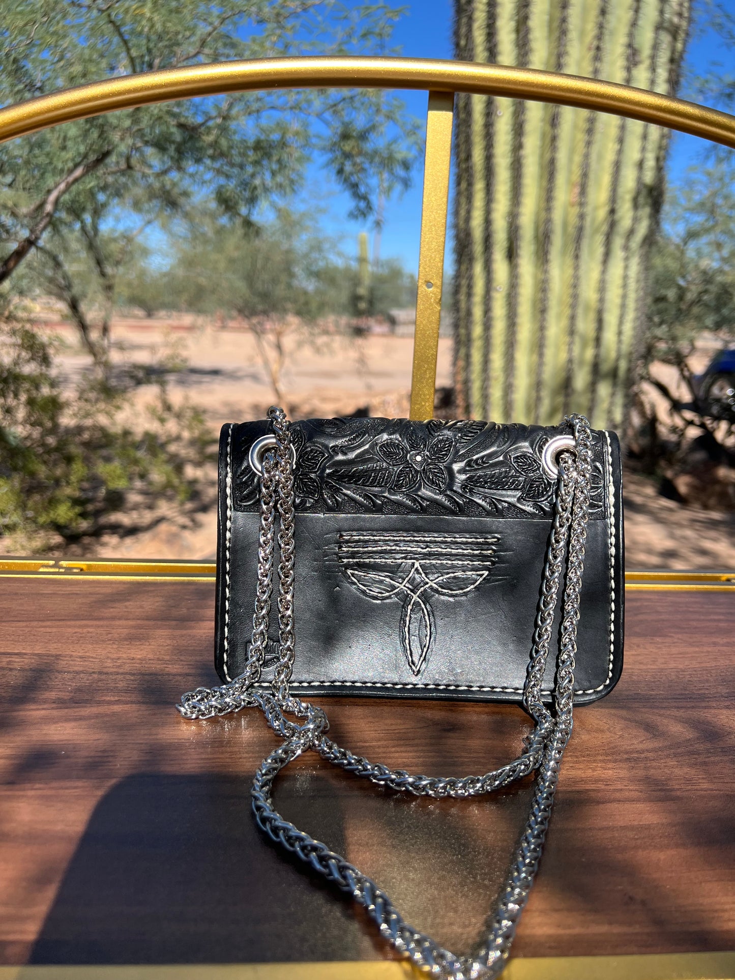 Cowgirl Stadium Bag - Black