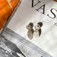 Pearl and Pink Conch Stud Earrings - By Native American Artist Marcelia James