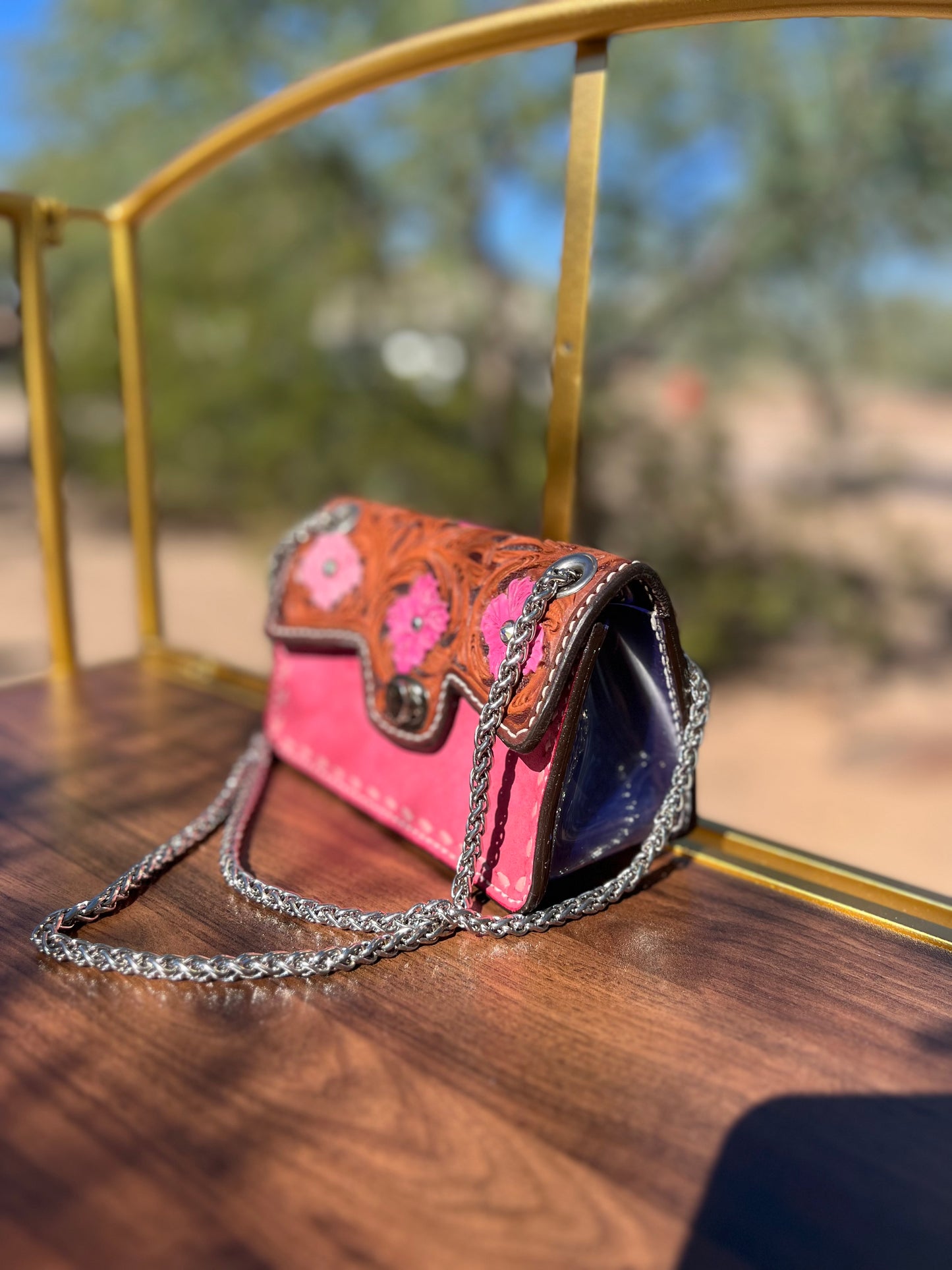 Cowgirl Stadium Bag - Pink