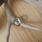 Sterling Silver and Turquoise Cowboy Hat Ring