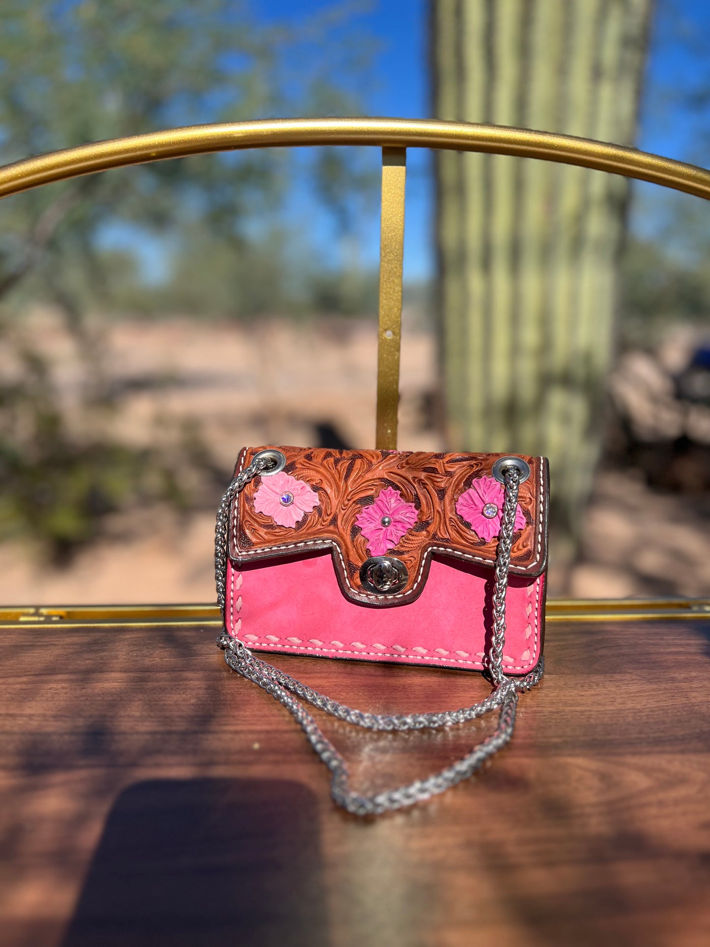 Cowgirl Stadium Bag - Pink
