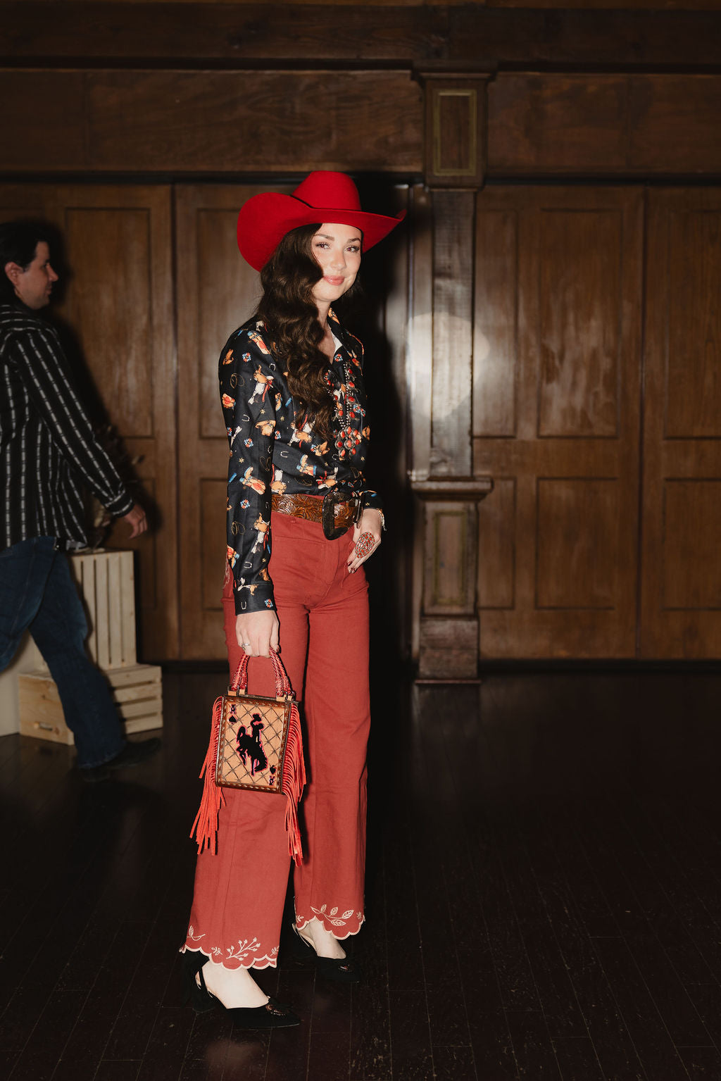 Andy Embroidered Pant