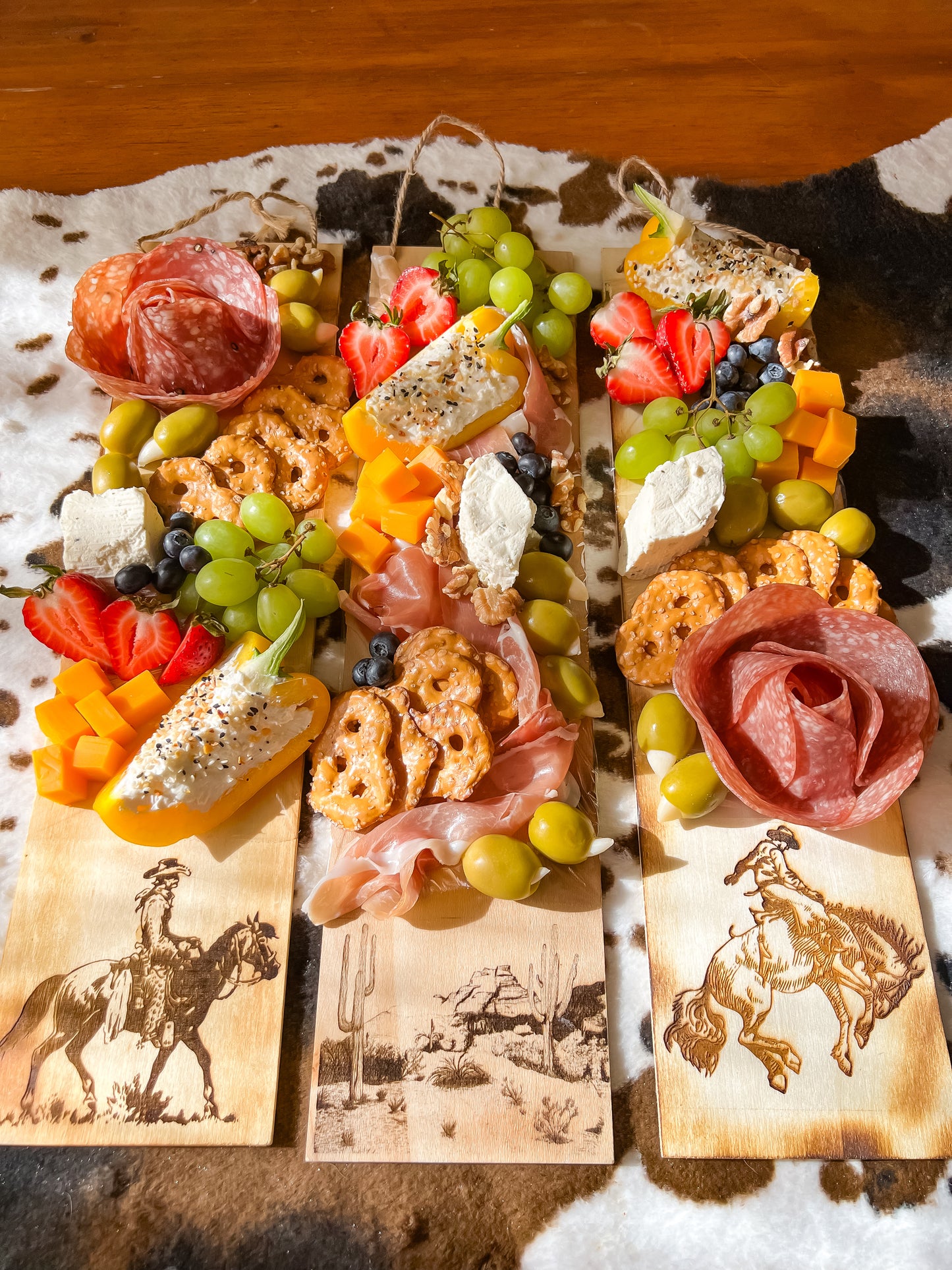 Cowboy Charcuterie Board